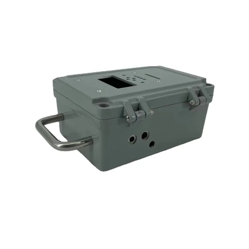 

AW045 Utility Grey Metal Distribution Box Portable Power Bank Extruded Aluminum Profile Pcb Junction Enclosure