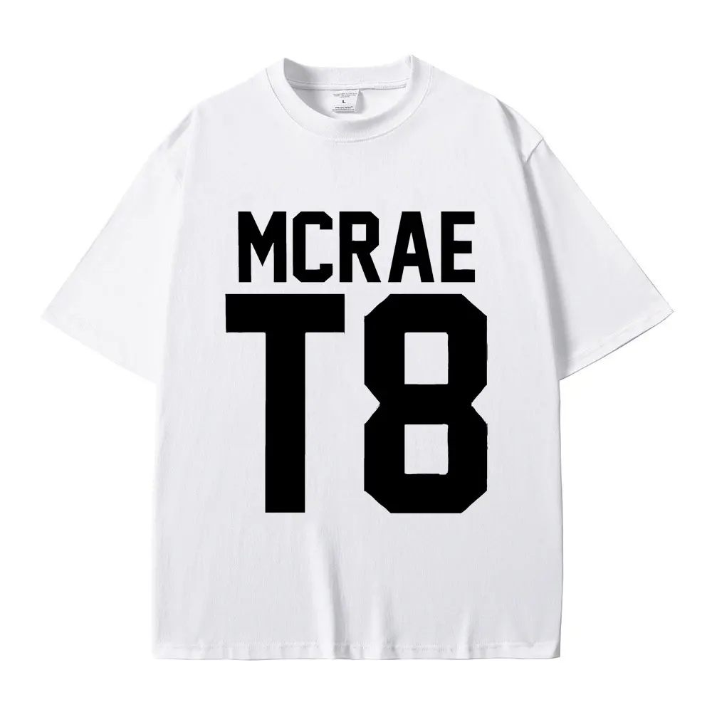 Singer Tate Mcrae T8 Graphic T Shirts Men Women Fashion Vintage Trend T-shirt Summer Male Casual Oversized Crewneck Short Sleeve