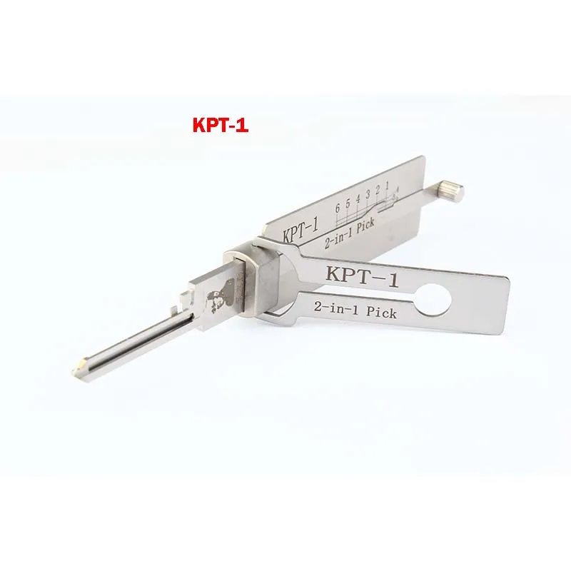 

LISHI Tools KPT-1 для Kopat Civil ock 2-в-1 Инструмент Ock Открывалка ock Набор отмычек Ocksmith Tools