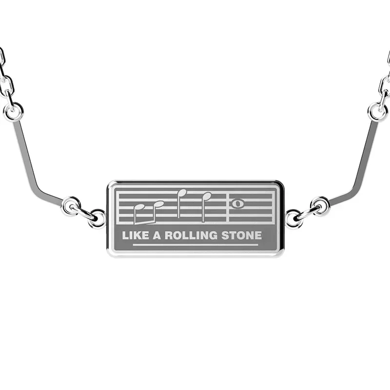 New stainless steel harmonica necklaces for 2022 Fashion trend can play musical harmonica