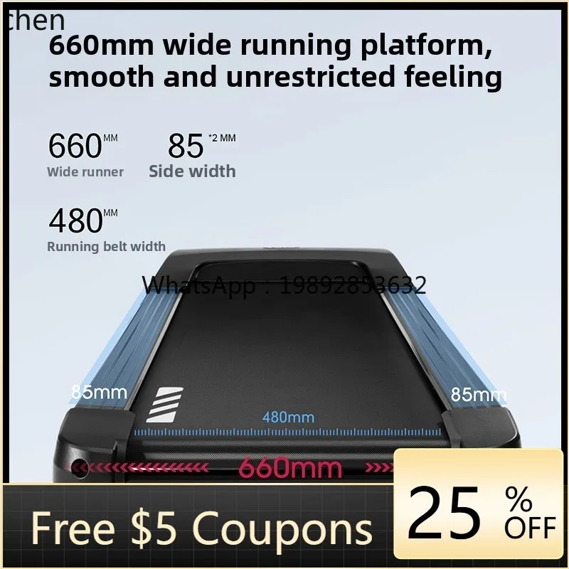 

ZML treadmill household silent folding multi-functional indoor ten brands fitness equipment flagship