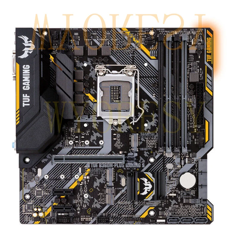 Wyoresy for Asus TUF B360M-PLUS gaming s Motherboard Intel B360 LGA 1151 DDR4 M.2 mATX DVI-D