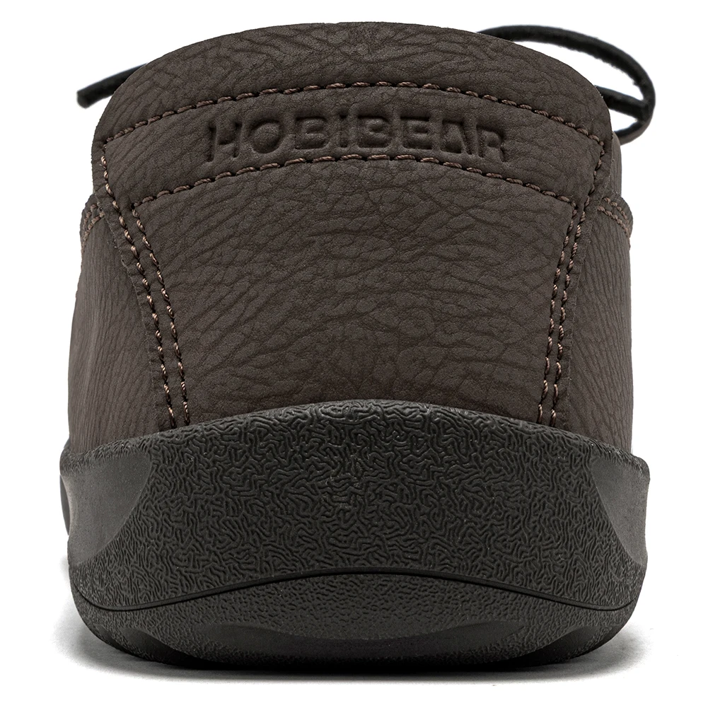 HOBIBEAR Barfuß-Loafer für Damen, zum Hineinschlüpfen, für breite Füße, verstellbare Zero-Drop-Schuhe mit runder Zehenpartie – Detail 10