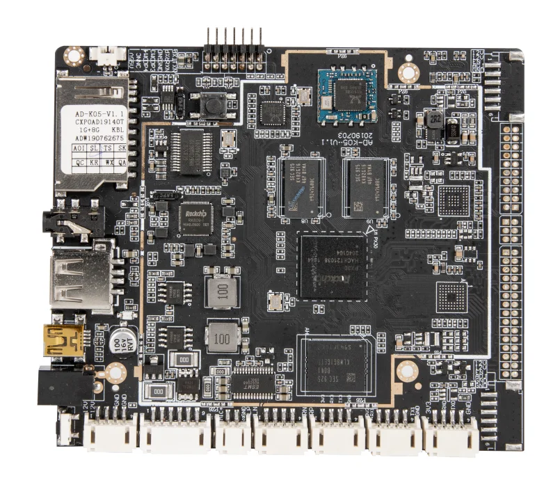 Intelligent Rockchip Quad-core RK3188 LVDS Ethernet Android Decoding Driver All-in-One Board