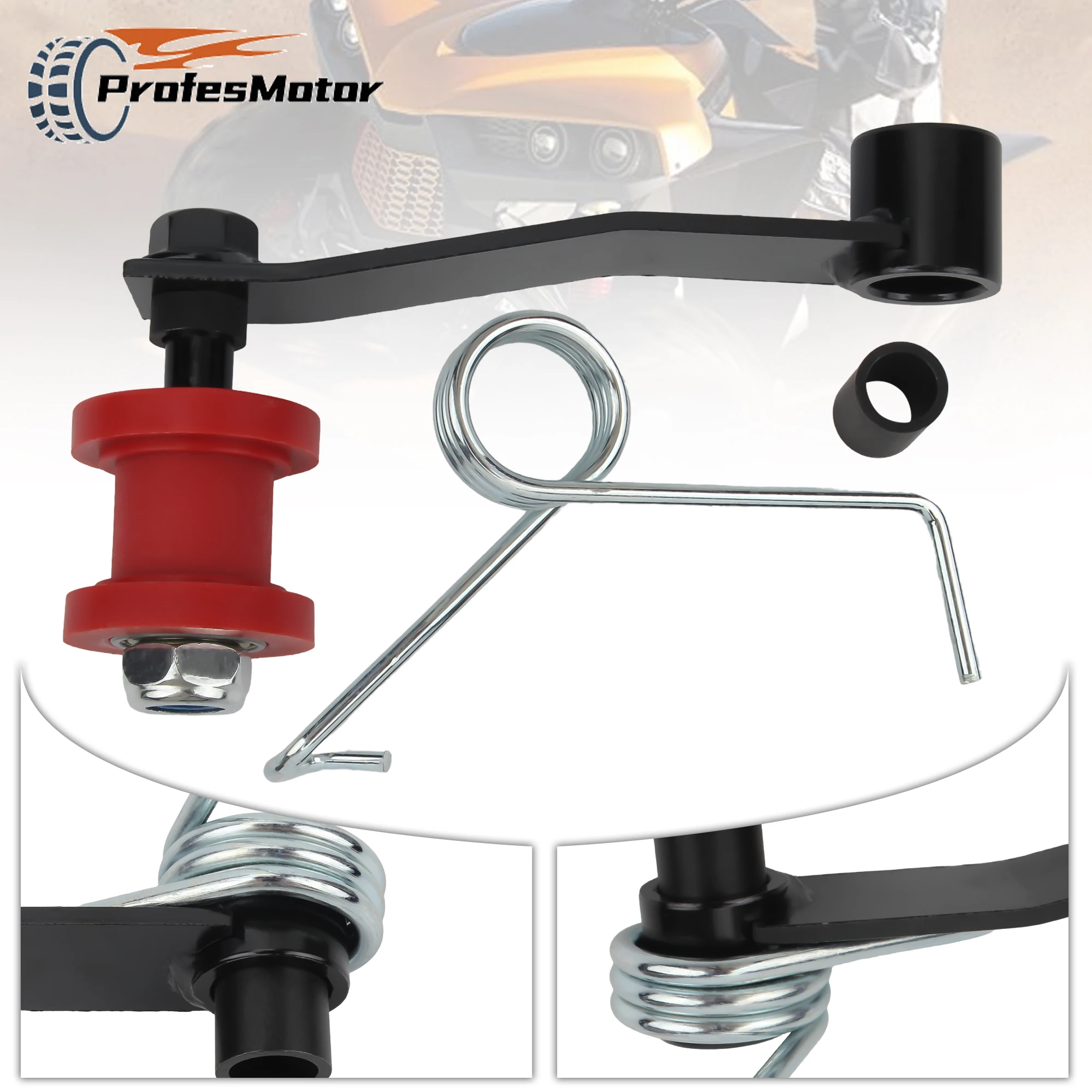 

ATV UTV Motorcycle Chain Guide Roller Pulley Tensioner For Honda KTM Yamaha Suzuki 110 To 250cc Motocross Adjuster Accessories