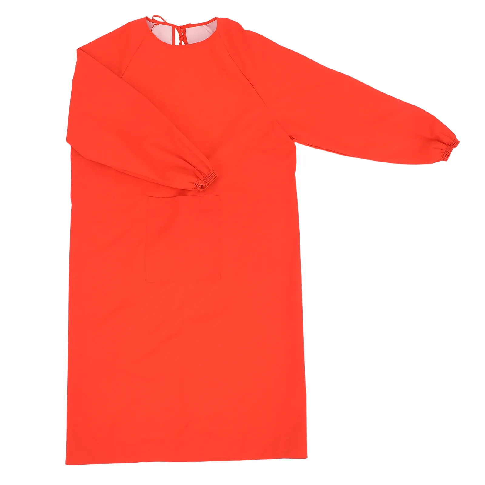 Waterproof Apron Long Sleeves Smock Overalls Kitchen Work Oil Proof Cooking Cleaning Server Waitress Protective Bib Unisex
