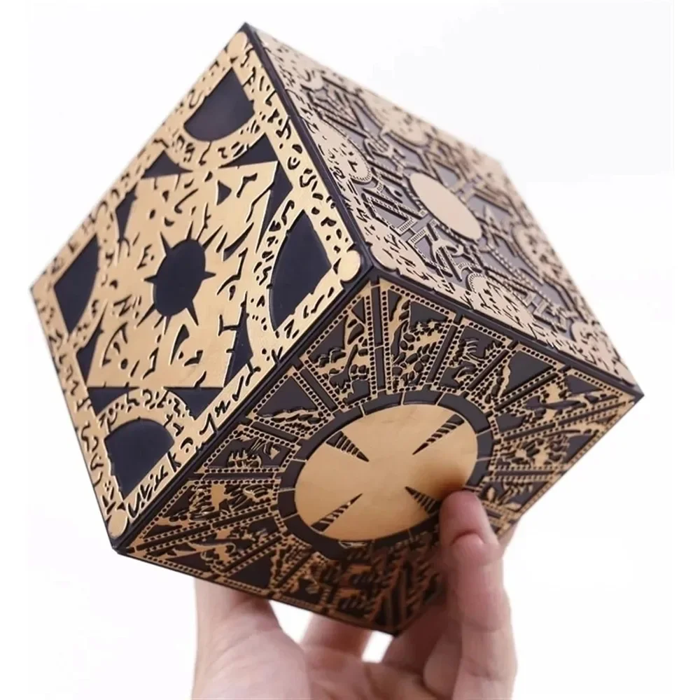 Halloween Hellraiser Serie Cube Prop Moveable Puzzle Box Detachable Rotatable Box Horror Film Figures Figurine Children Gift Toy