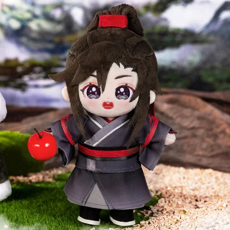 Mo Dao Zu Shi  Wei Wuxian Plush Doll Stuffed Toy Plushies Cartoon Grandmaster of Demonic Cultivation Change Suit Figure Toy 20cm