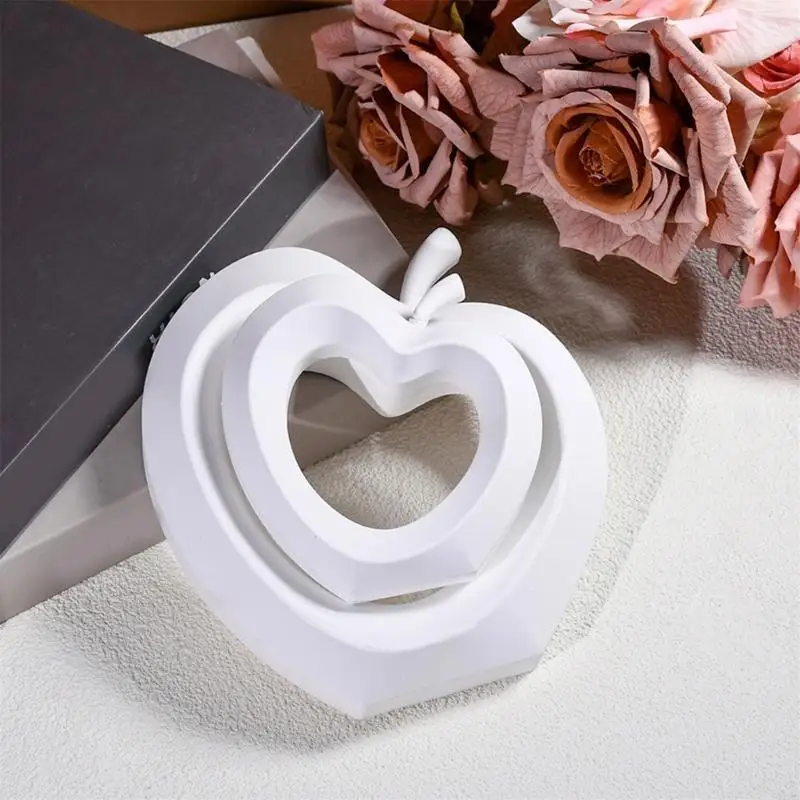 91AF Silicone Mold for Safe and Fun Apples Craft Projects Ornament Mould