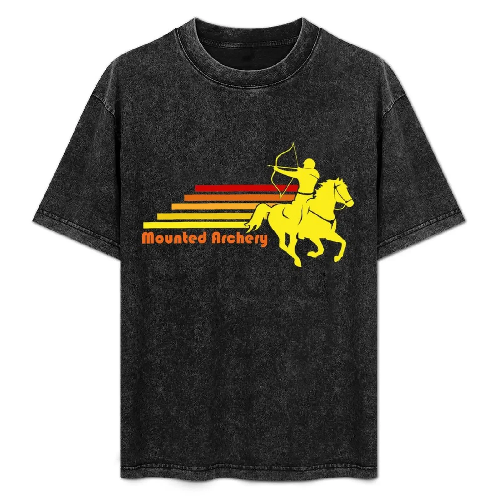 

Mounted Archery Retro Equestrian Horse | NickerStickers on Redbubble T-Shirt topping mens t shirts top quality
