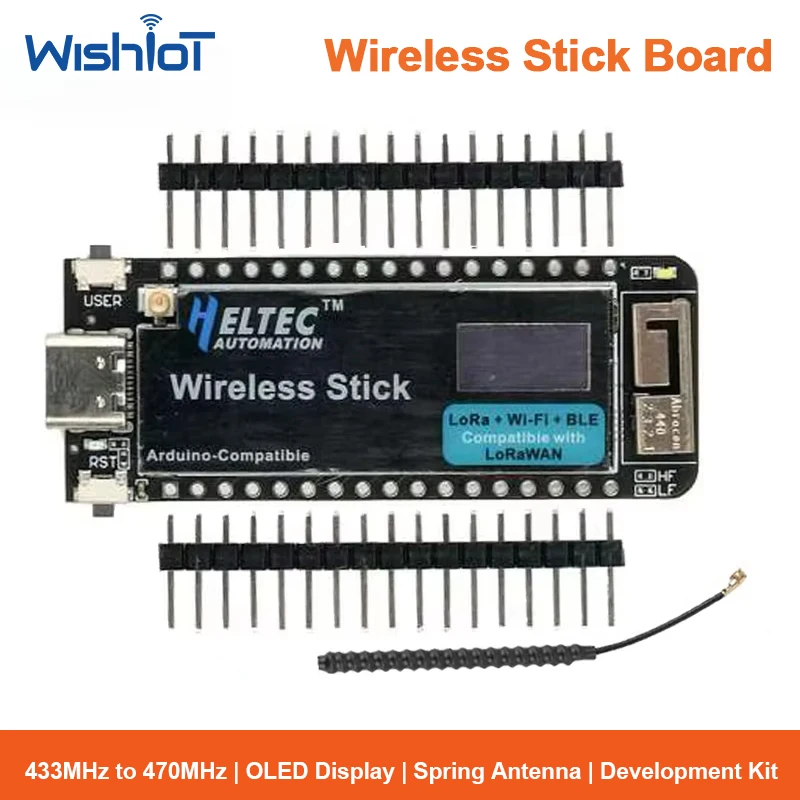 heltec-esp32-s3-v3-ワイヤレススティック-arduinoおよびmeshtastic用のsx1262チップ搭載lorawan＆bluetooth-wifi開発ボード