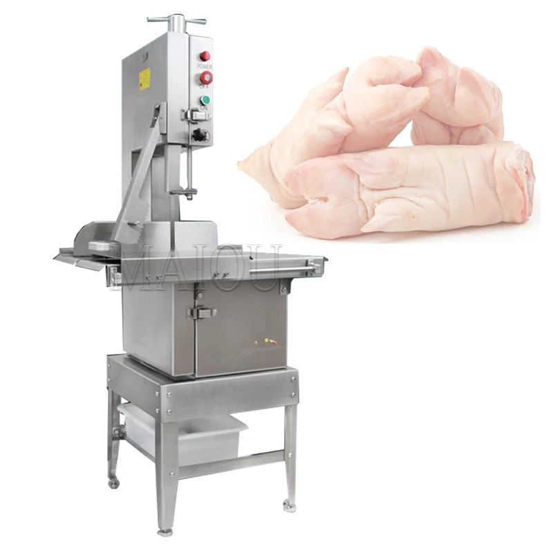 Electric Bone Saw Cutting Machine Food Processor Commercial Desktop Electric Bone Saw Cutter Bone