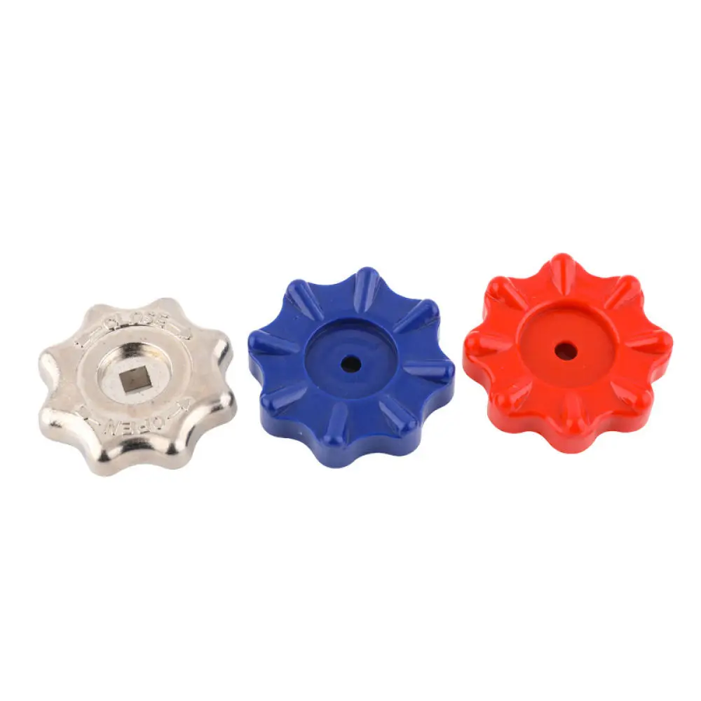 AC Manifold Gauge Handwheel Replacement Air Cooling Pressure Meter Valve Handle Refrigerant Charging Maintenance Accessory