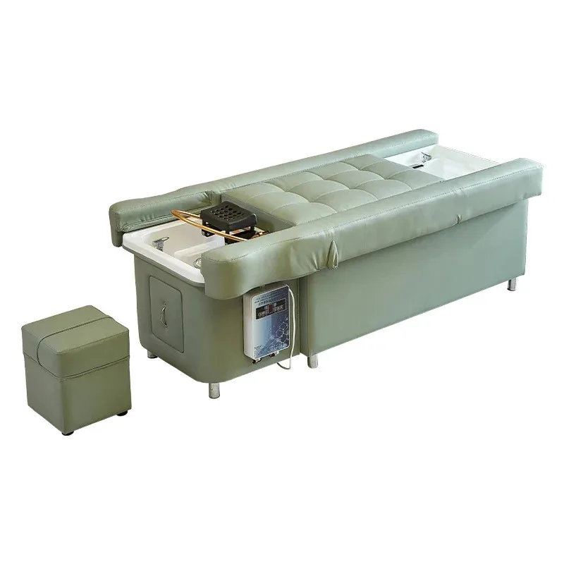 

2026 Health foot massage beauty shop special shampoo bed electric lift foot massage sofa bed beauty salon high-end head