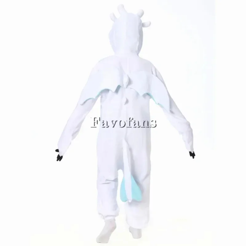 Kigurumi Onesie การ์ตูน Tothless ชุดนอนสําหรับเด็กผู้ใหญ่ผู้หญิงผู้ชายสัตว์ชุดนอน Homewear ฮาโลวีนคอสเพลย์ปาร์ตี้เครื่องแต่งกาย