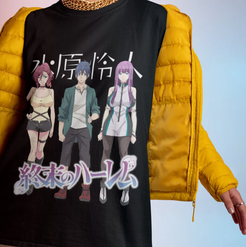 World's End Harem Shirt Akane Ryuzoji Tee Mira Suou Tshirt Reito T-Shirt Anime