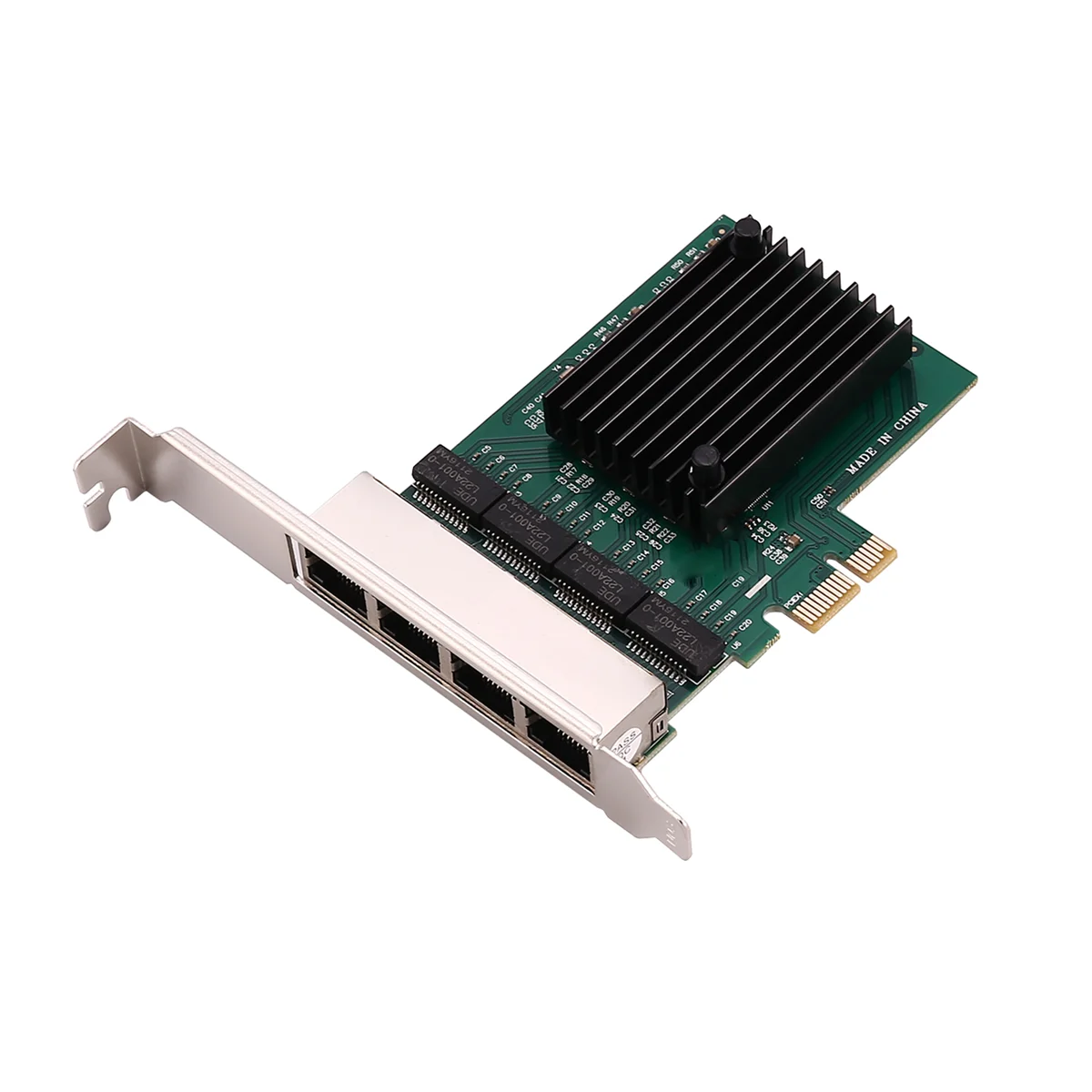 Pci-E X1 Gigabit Network Card Pci-Express 4 Port Ethernet Network Card Rtl8111F Ethernet Lan Card A002