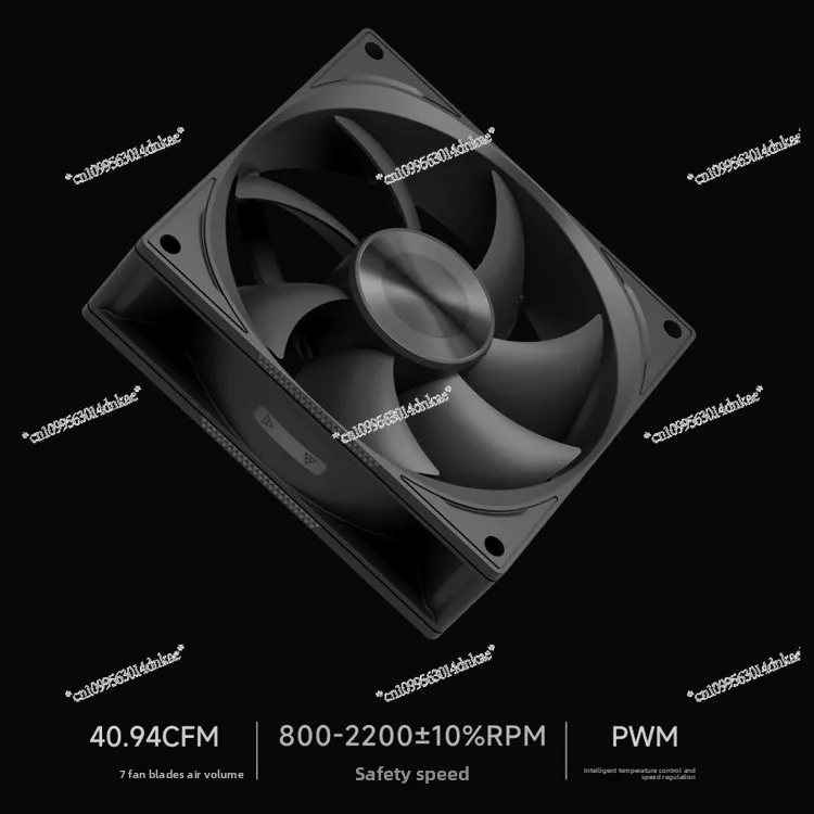 H4 BK Radiator Cpu Fan Silent Four Copper Tube Computer Desktop 1700 Tower Air Cooling