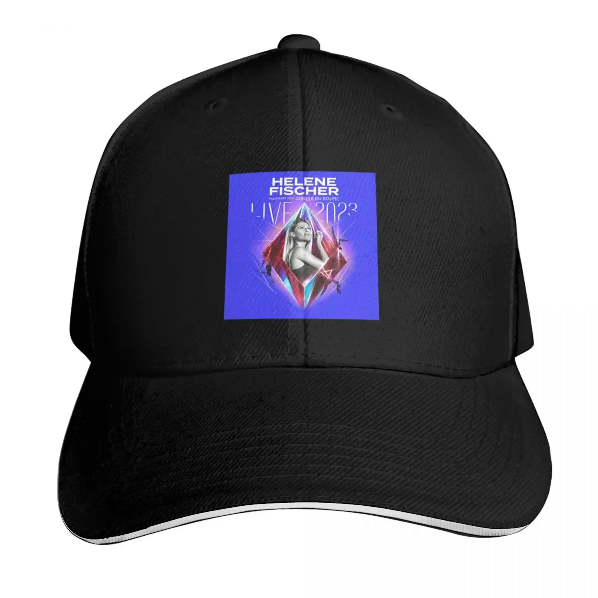 helene fischer rausch 2023 Baseball Cap Quick Dry Performance Cotton Twill Breathable Contrast Two Tone Brim