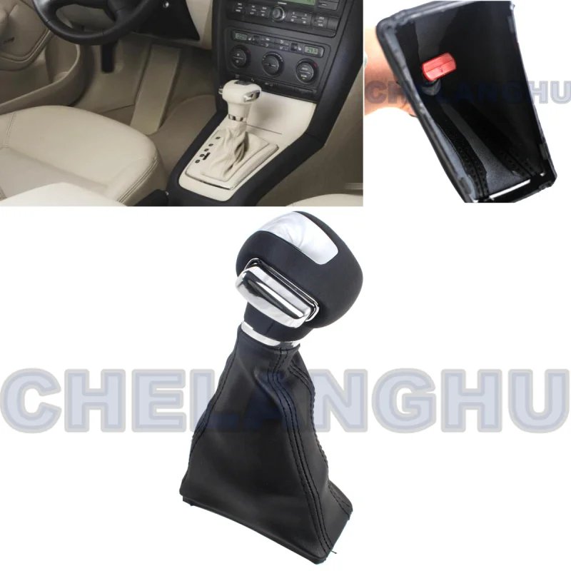 

For Skoda Octavia A5 2004 2005 2006 2007 2008 automatic gear shift knob with pu boot Car accessories 1Z1713111