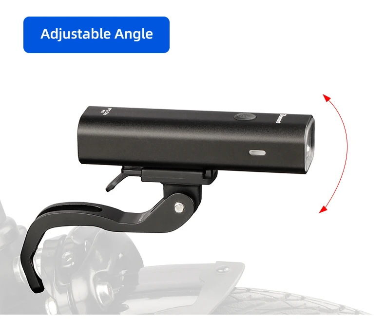 Deemount Fahrradlampenhalterung, Kameraständer, Gabelmontage, 15 ° Flache Verformungsschutzvorrichtung für Brompton Faltrad/MTB/Rennrad – Detail 7