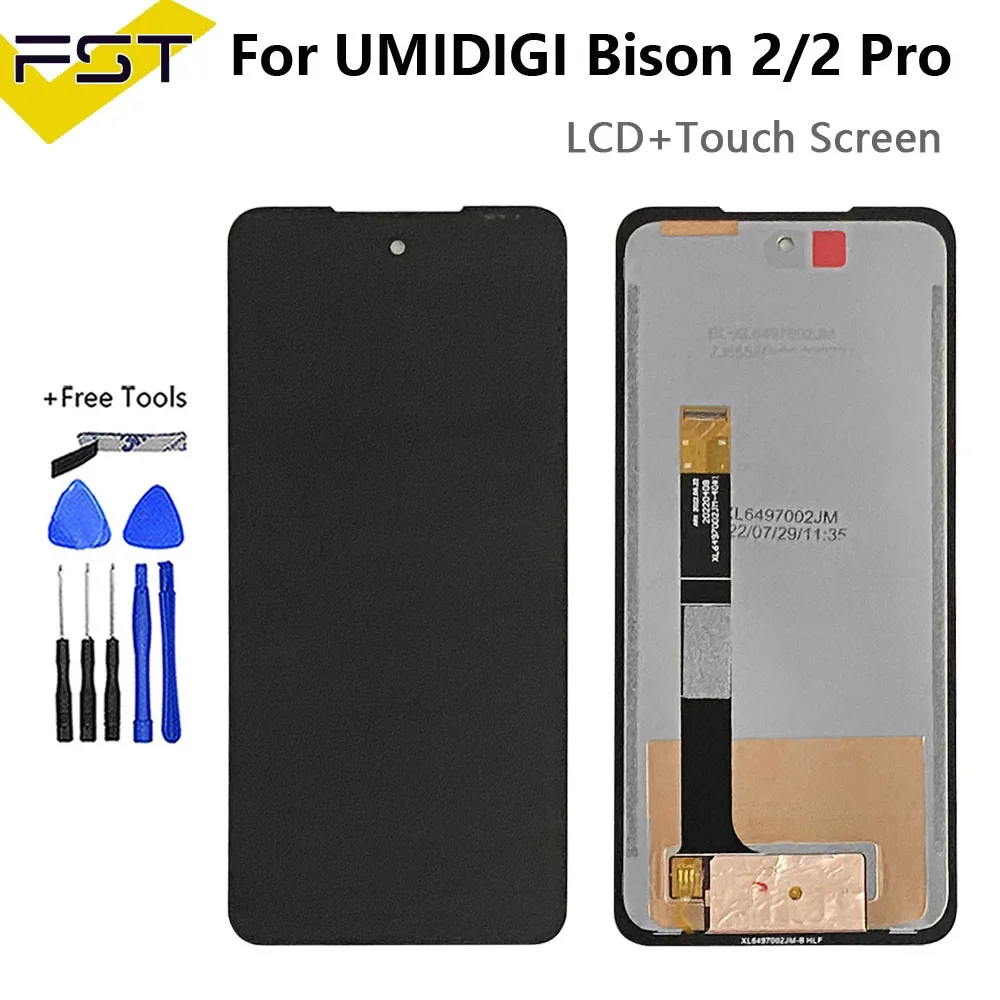 For UMIDIGI BISON LCD Display+Touch Screen Digitizer Original LCD Screen For UMIDIGI Bison 2 Pro GT2 GT2 Pro X10 LCD Display