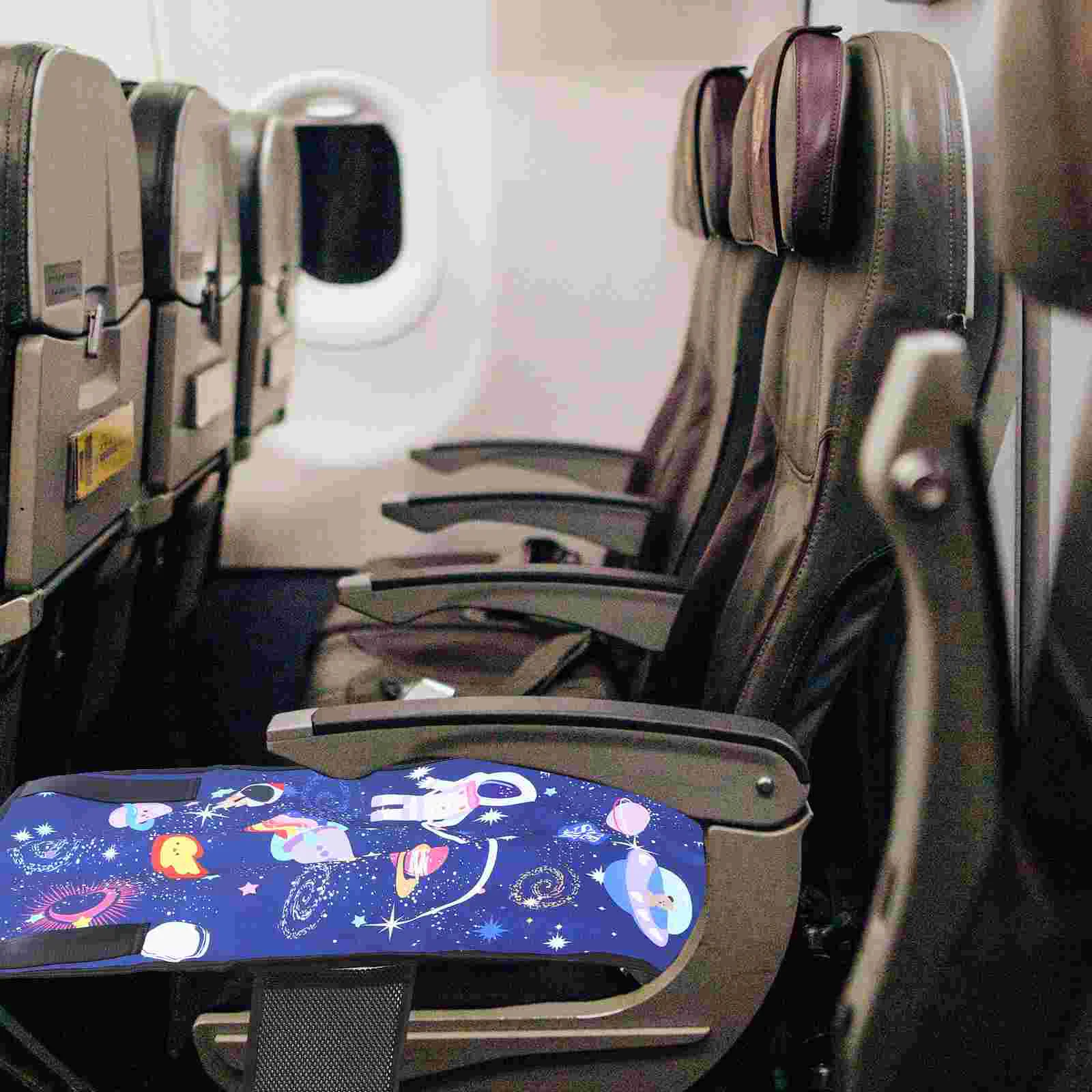 Cama de viaje con Pedal portátil para niños, extensor de asiento de avión, hamaca, tela para niños pequeños