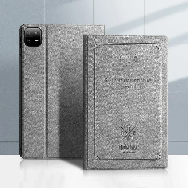 For Xiaomi Pad 6 Case 11 inch Luxury PU Leather Folding Stand Magnetic Shell for Xiaomi Mi Pad 6 Mi Pad 6 Pro 2023 Tablet Case