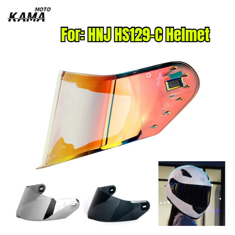 

HNJ Original Helmet Lens HNJ HS129-C Transparent Lens Visor Helmet Windshield Replacement Accessories