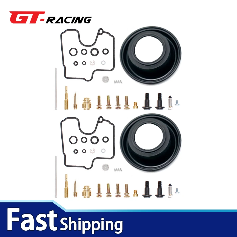 

2X For Suzuki Intruder VL800Z VL1500 1998-2004 VL 1500 800 Carburetor Repair Kit Motorcycle Diaphragm Floating Needle Seat Parts