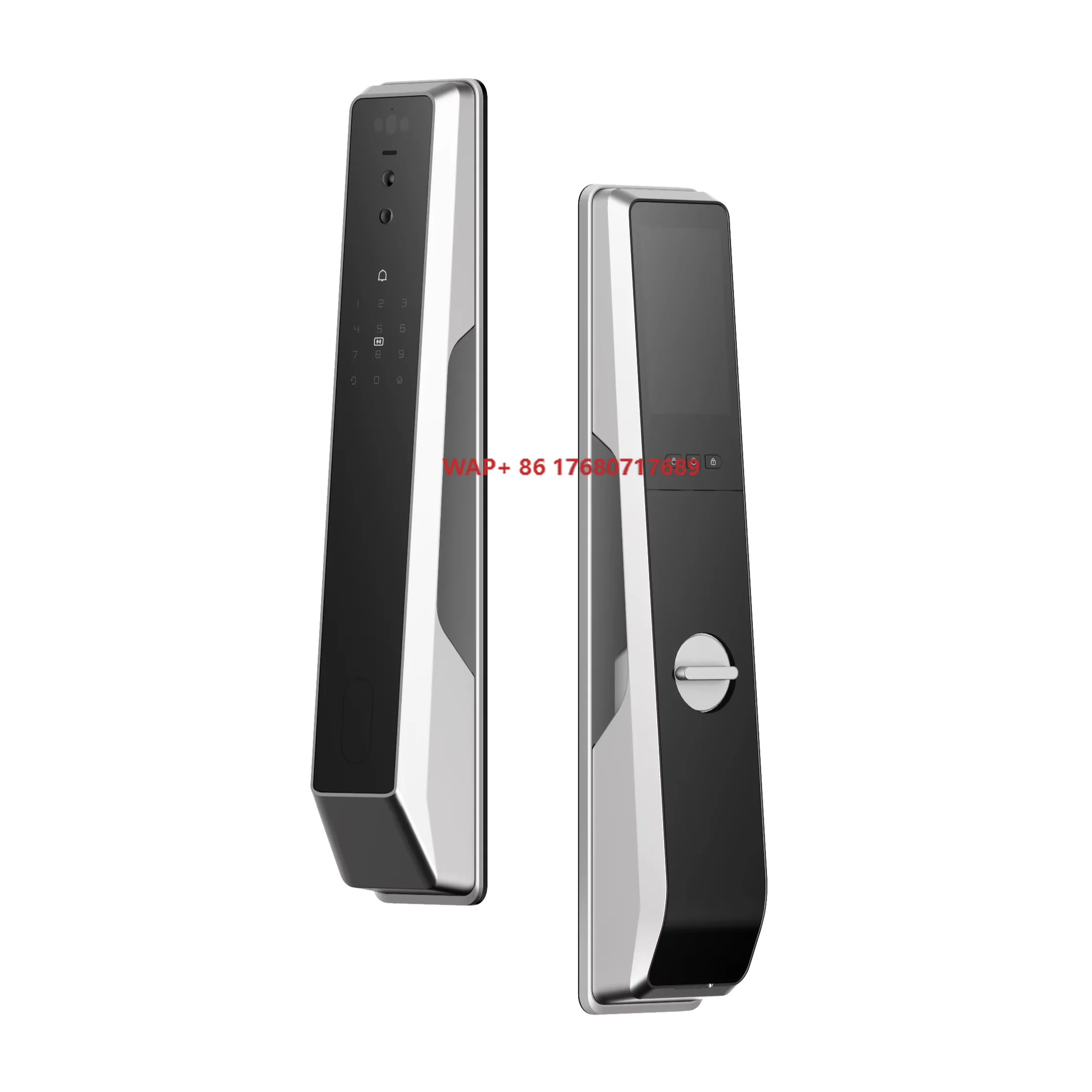 

Smart Door Lock S10 Face Recognition Fingerprint/NFC/Palm Vein Unlock Cat Eye Visual Screen Wi-Fi Connected for Mi Home APP