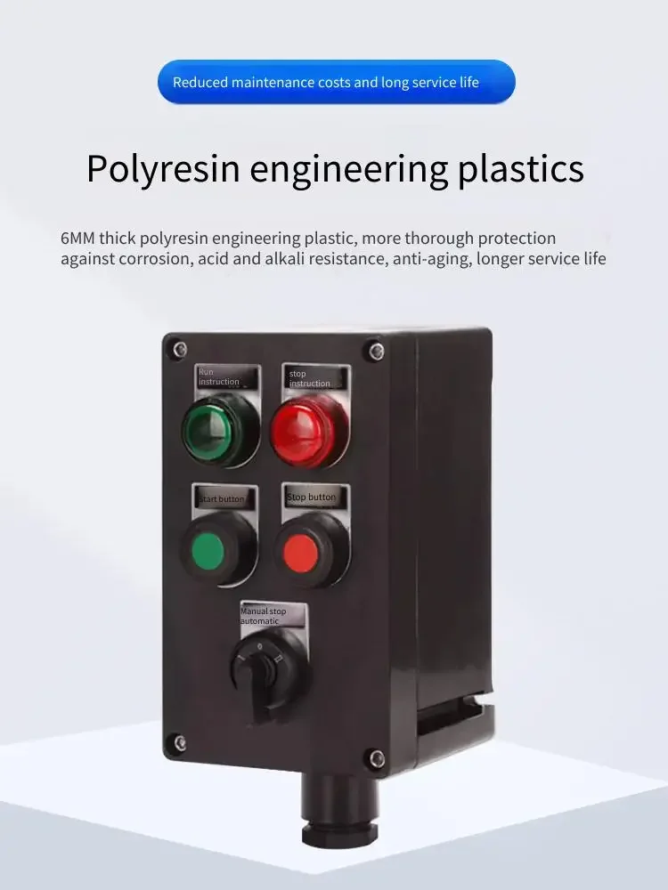Anti-corrosion Engineering Plastic Junction Box Dust-proof Waterproof Distribution Box for Instrument Control