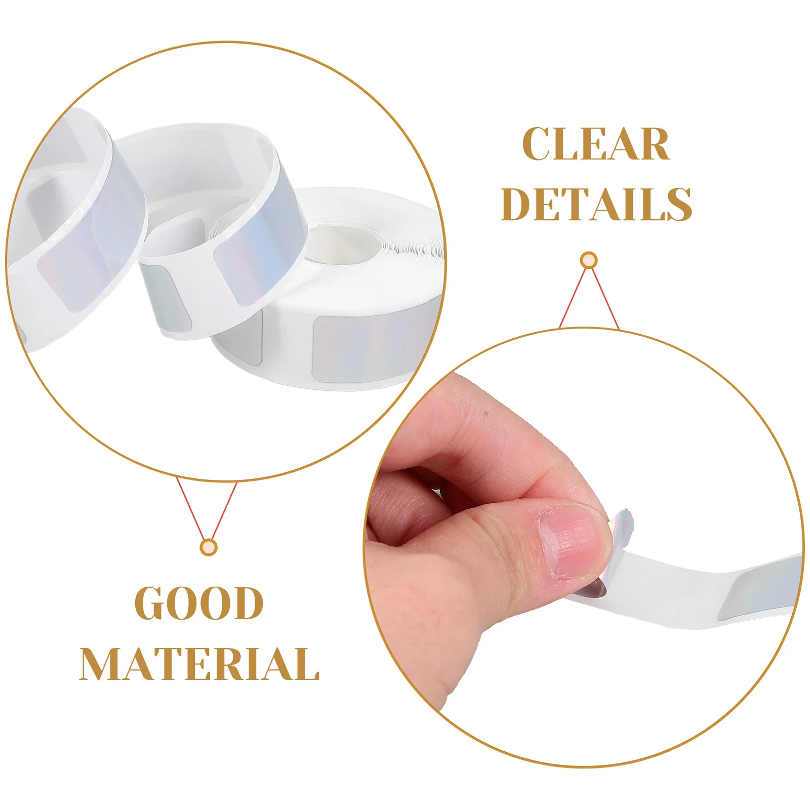 

1 Roll Color Printable Thermal Labels Blank Self Adhesive Price Tag Sticker Label Roll for Shipping Express Barcode Printing