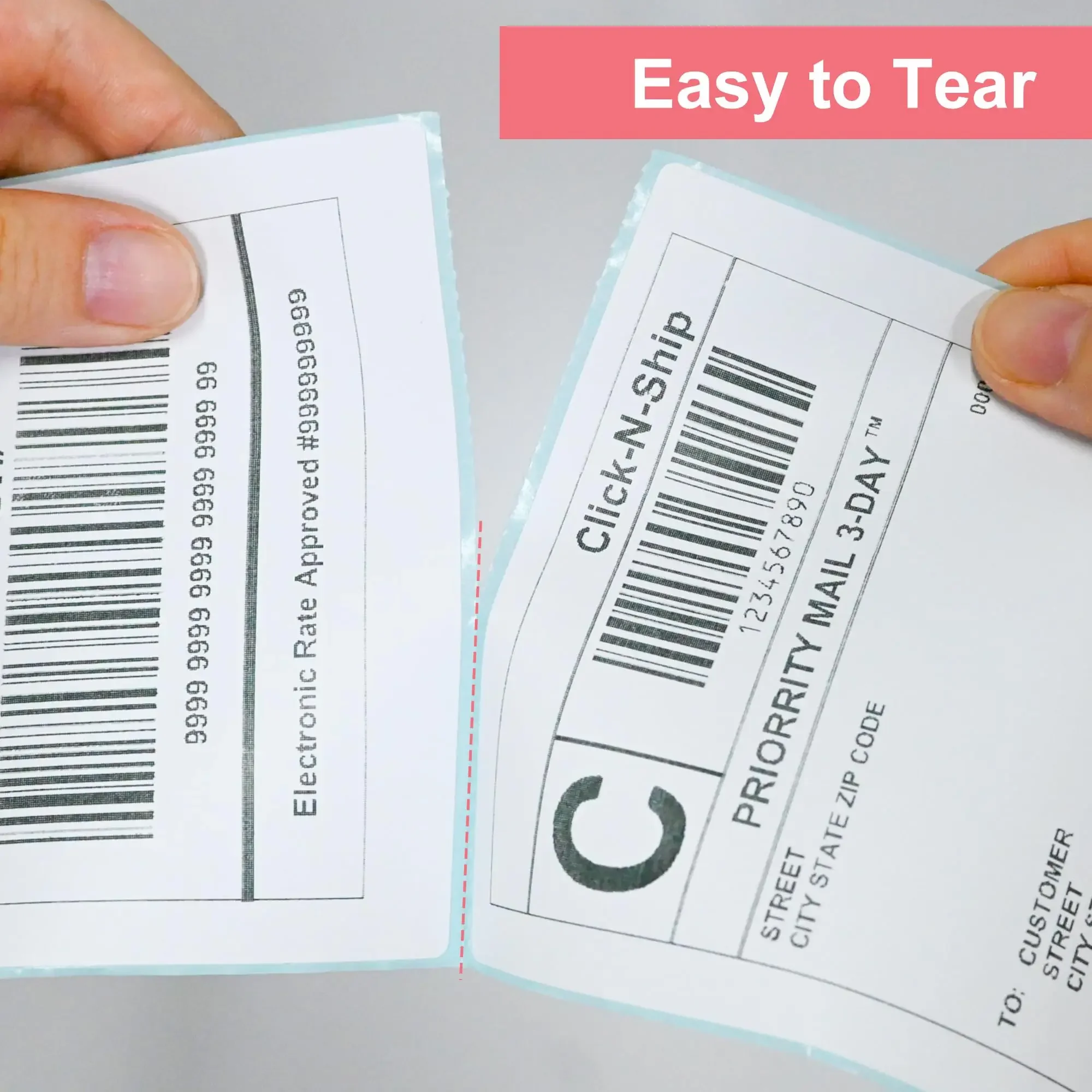 4x6 inch Thermal Label Paper 100x150mm 100X100MM Adhesive Stickers For Thermal Shipping Labels DHL UPS Express Barcode QR Code