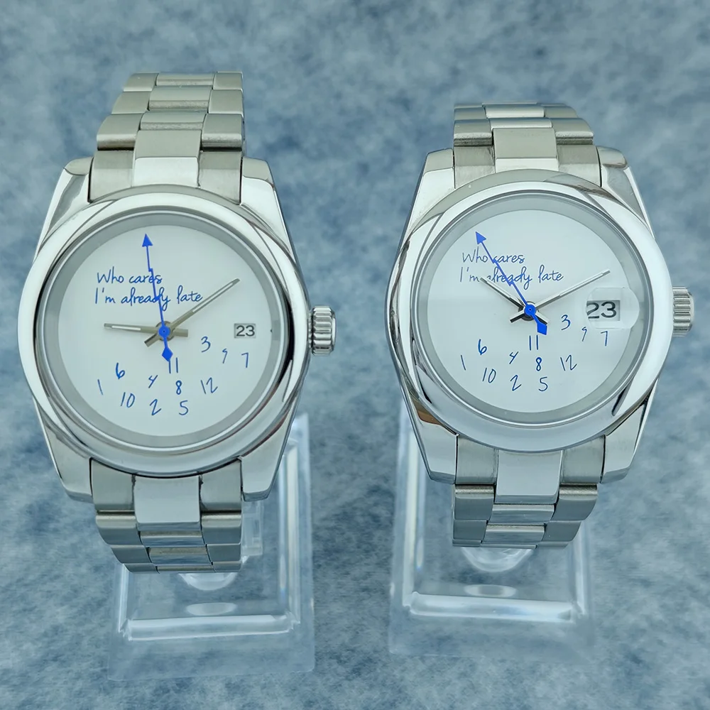 Watch No Logo 39mm 36mm Nh Watch 35 Suitable For 36/35 Movement \