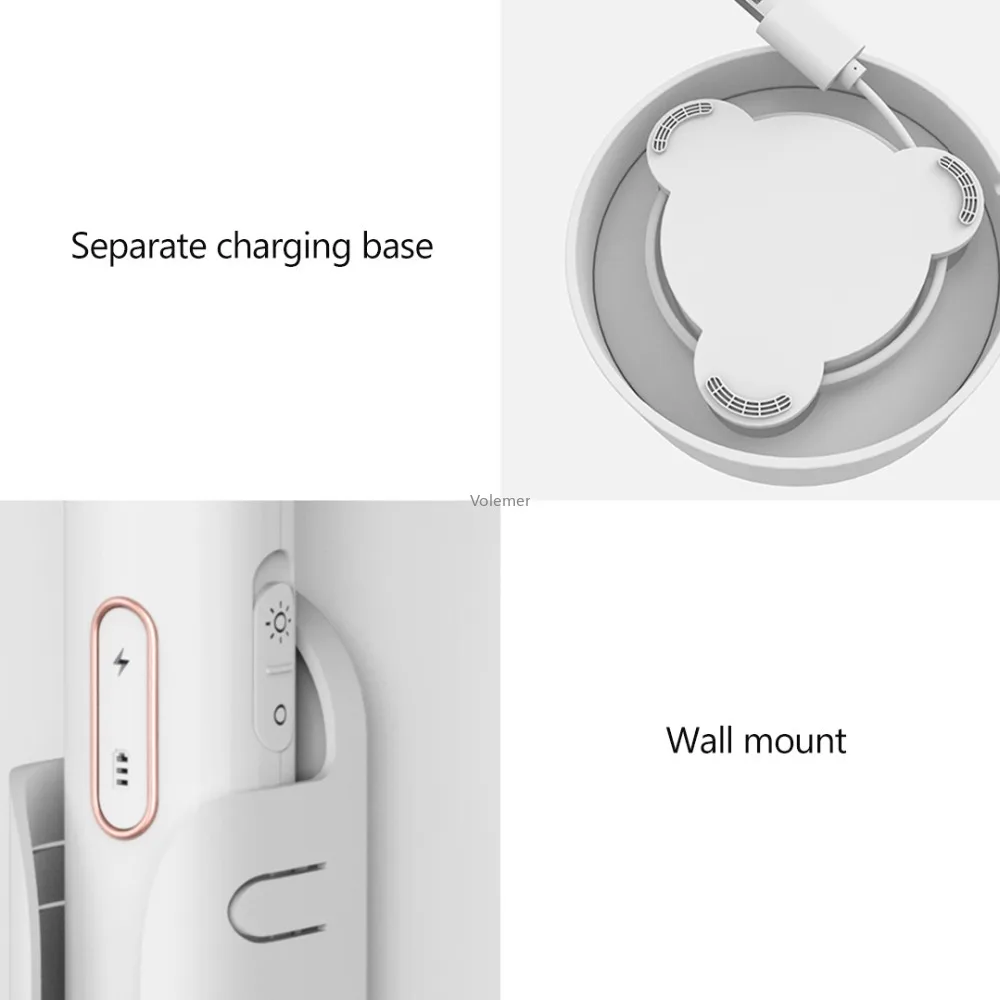 Xiaomi Qualitell Electric Mosquito Swatter akumulator wygodny ręczny uchwyt ścienny 2 w 1 owad Fly Killing Dispeller Home