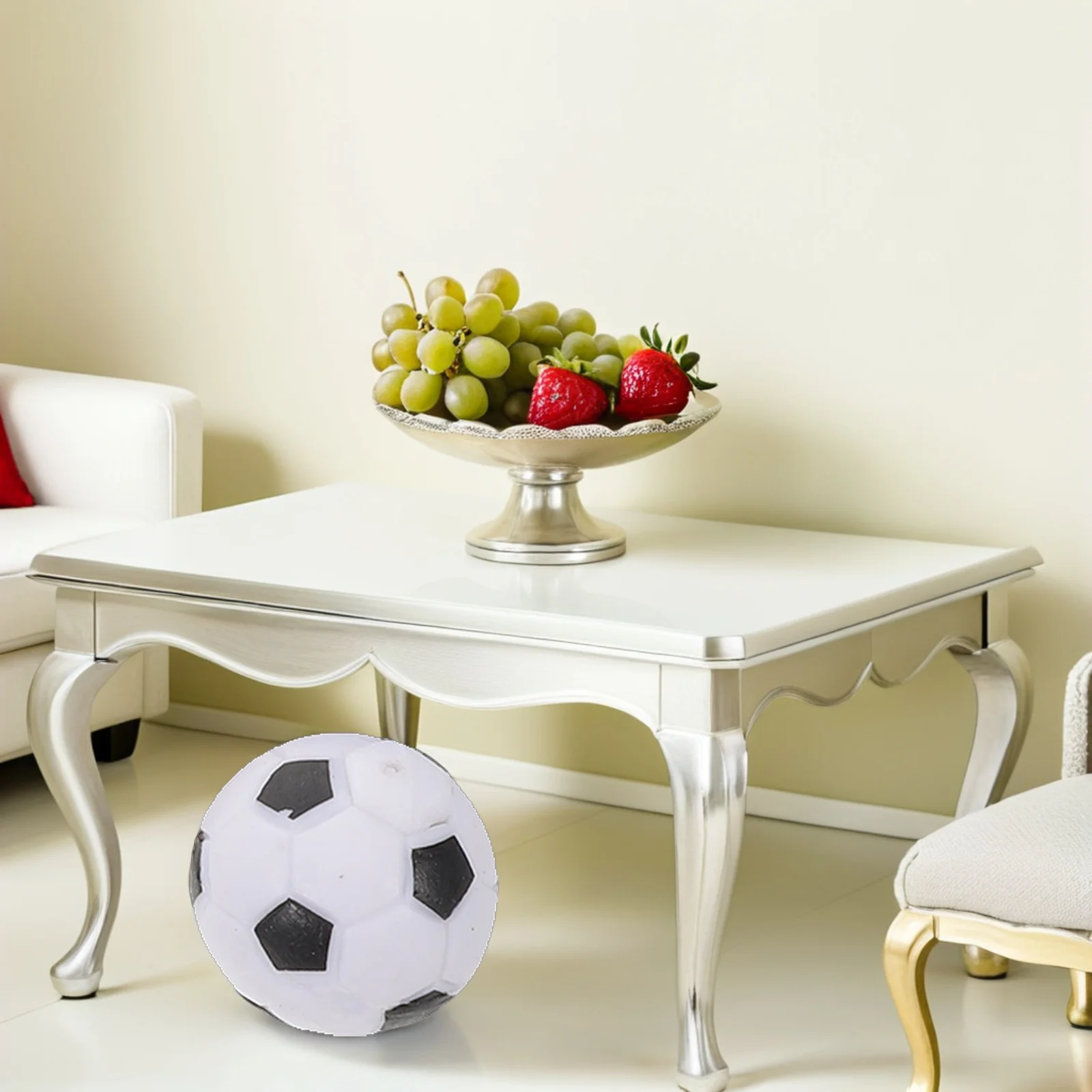 1 مجموعة 1 مجموعة مجموعة رياضية صغيرة لبيت الدمى لوازم رياضية مصغرة واقعية مع كرة السلة كرة القدم كرة القدم حبل القفز المحمولة #4