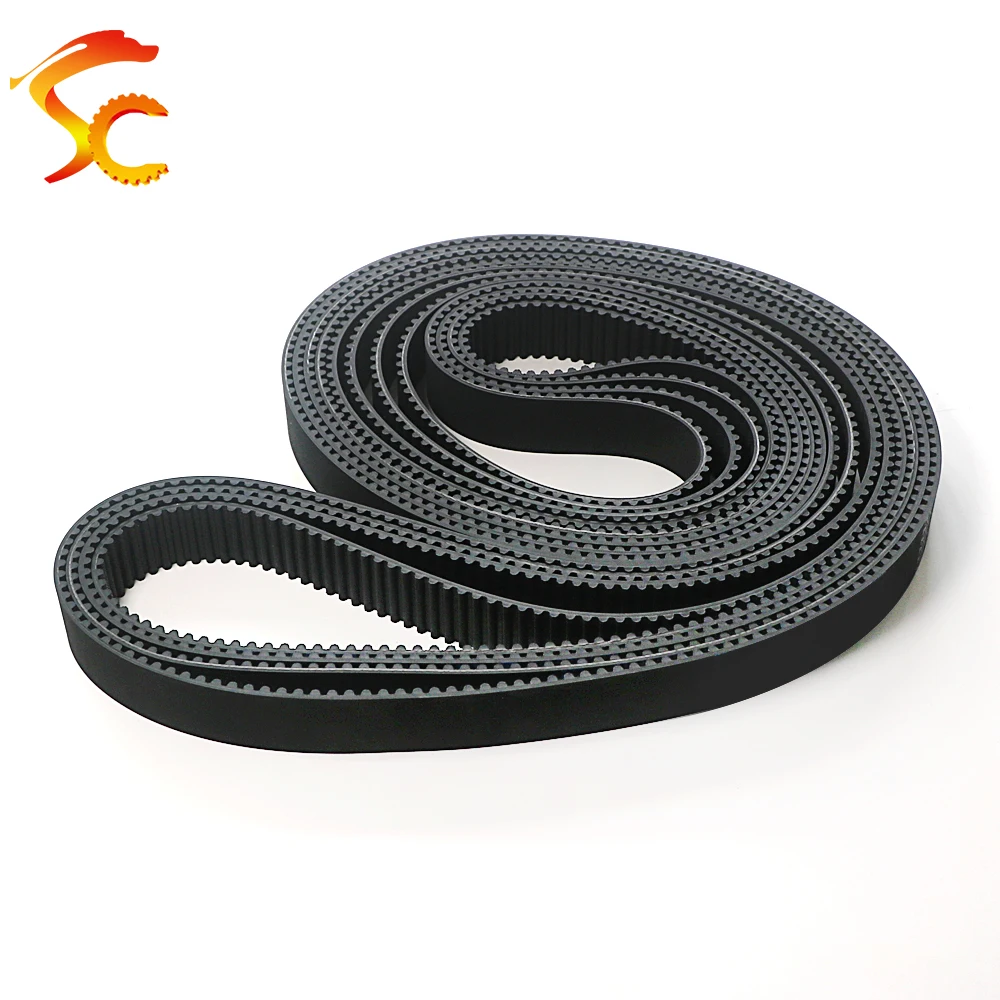 HTD 5M High-Quality Rubber Timing Belt Perimeter 1945 1960 2000 2050 2060mm Width 9/10/12/15/20/25/30/40mm