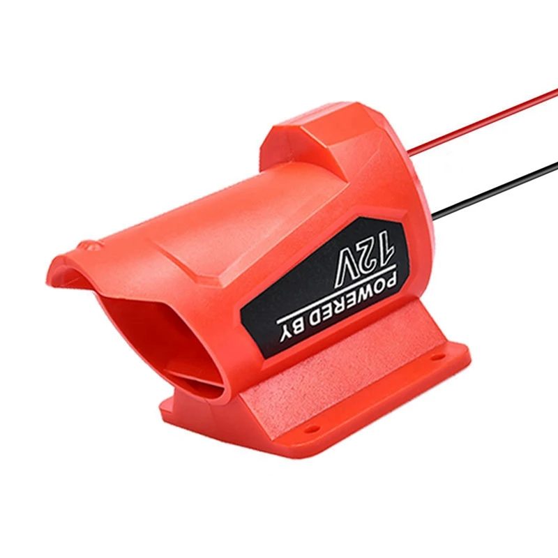 Adaptador de batería caliente para batería Milwaukee 12V M12 para paseo DIY en camión, robótica, juguetes RC