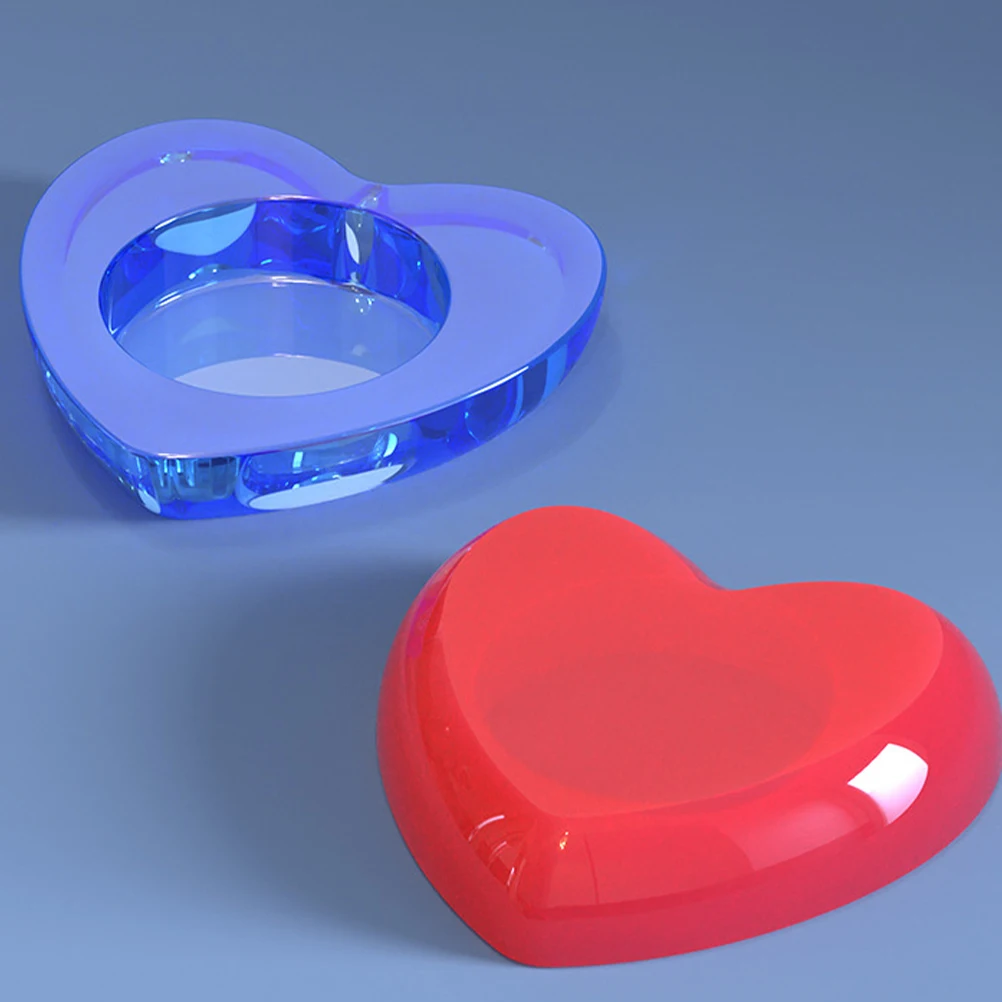 

Heart Holder Molds Silicone Heart-shaped Candleholder Casting Moulds Wedding Decor Candles Decorations for