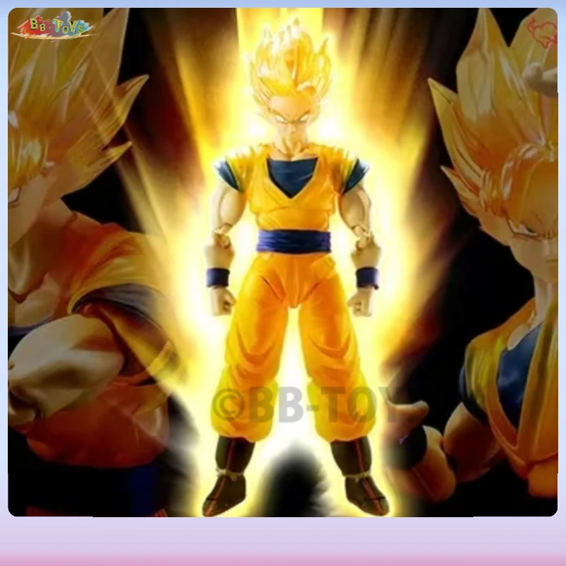 Pre-Sale BB Full Genuine Bandai SHF Dragon Ball Series Super Saiyan Son Goku Z Warrior Movable Figure Model Gift Collection Toy