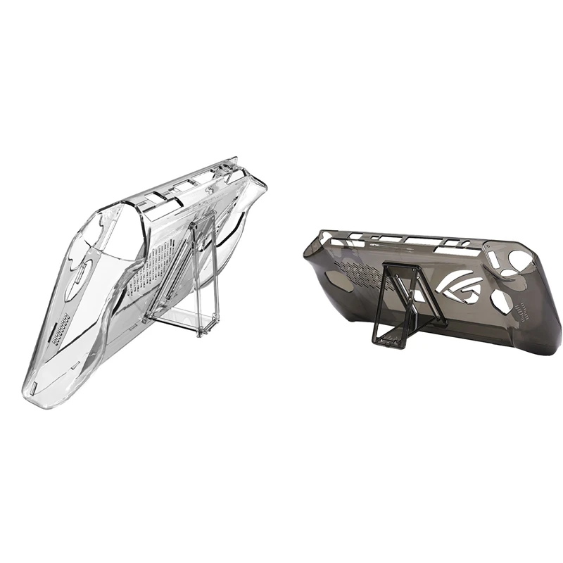 For ASUS Rog Ally Clear Protective Case With Stand TPU Cover Full Protection Shockproof Case For ROG ALLY Accessories