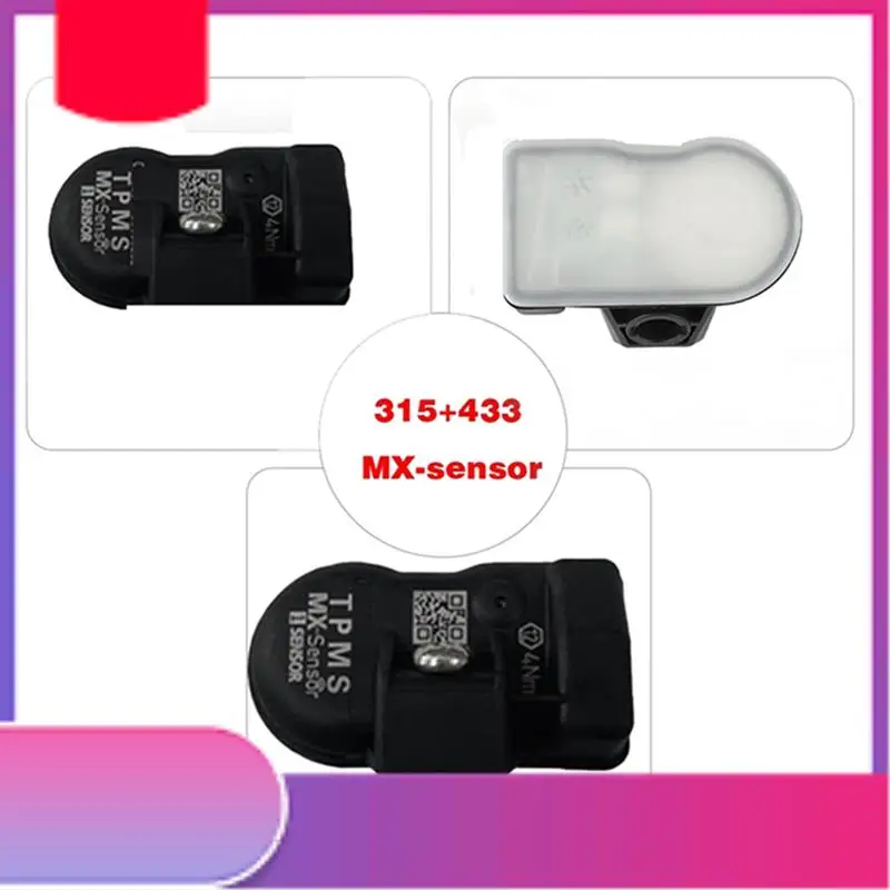 

4Pcs Programmable MX Sensor For Autel Tool TS408 TS508 ITS600 315MHZ+433Mhz 2 In 1 TPMS Tire Pressure Sensor Monitor-Y79A