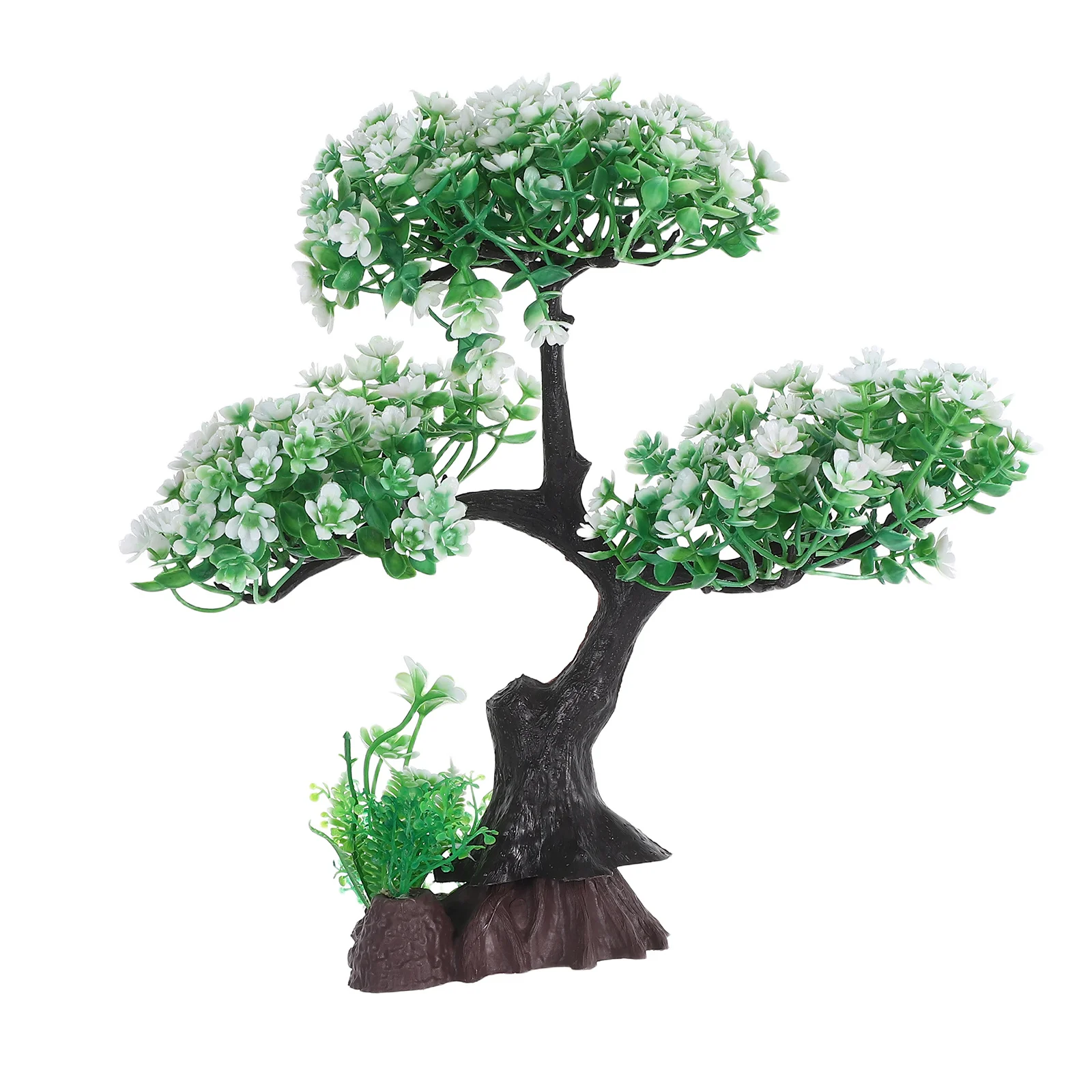 

Simulation Tree Aquarium Water Grass Decor Fake Plants Landscaping Greenery Landscape Ornament Fish Tank Decorations Artificial