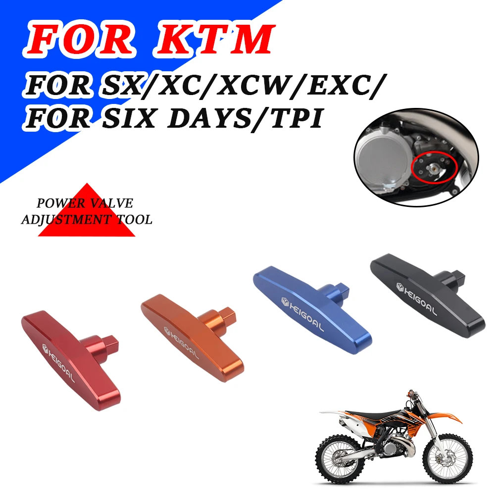 For KTM 85 SX 250 SX 300 XC XCW EXC Six Days 125 150 XCW Motorcycle Accessories Engineering Power Valve Adjusting Tool Bracket