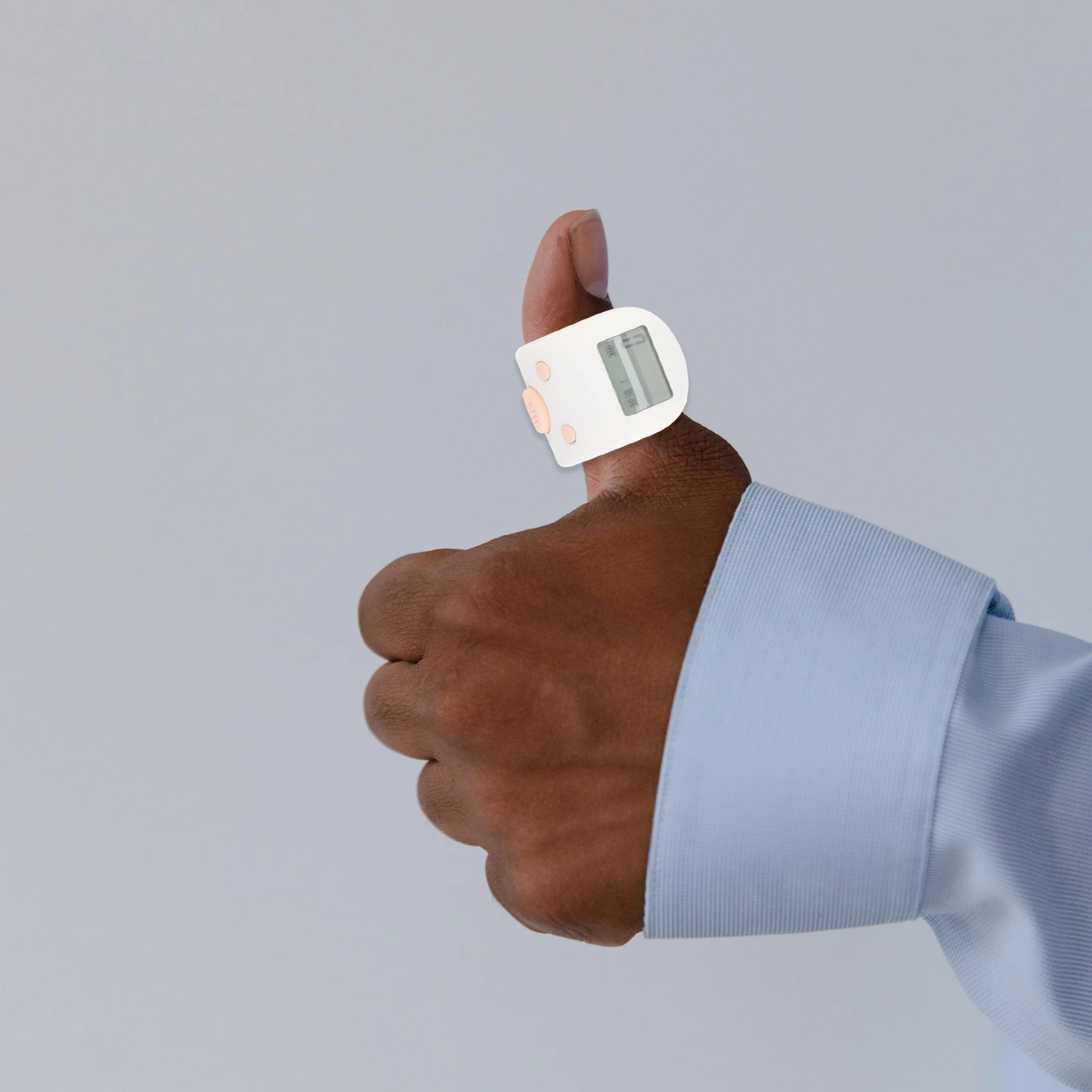 Silicone Finger Counter Digital Electronic Finger Clicker Lightweight Handheld Tally for Sports Training Knitting Running