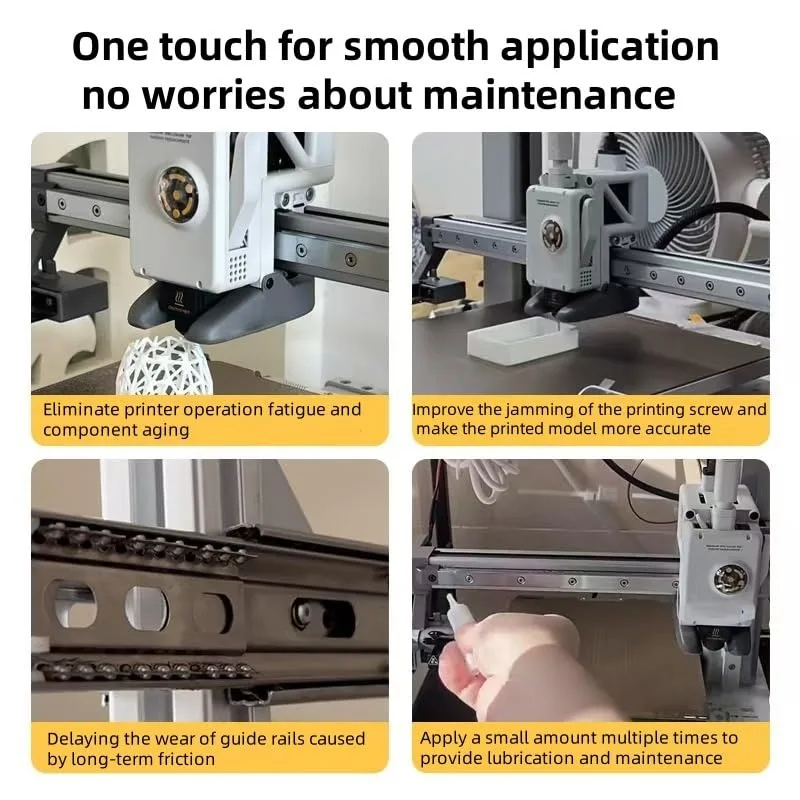 3D-Drucker-Teile Getriebefett Schmiermittel Führungsschienen-Fett Optische Achsen-Schmierfette für Bambu Lab P2S/A1/X1/P1/Ender-3/K1 – Detail 3