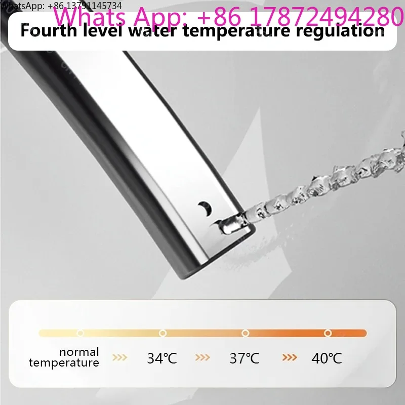 Toilet Bidet with Auto Flush Heated Seat Warm Water Sprayer Deodorizer Air Dryer Remote Control Intelligent LED Display