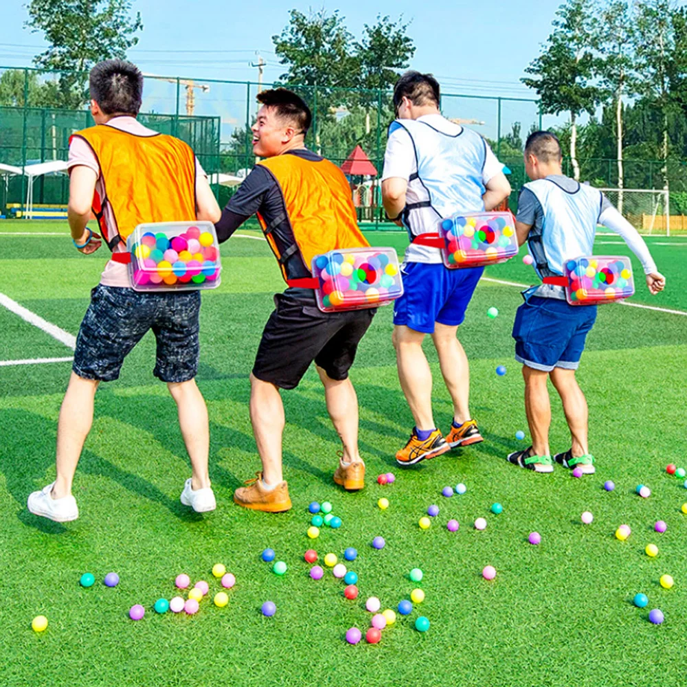 Party Game Activities Props Ball for Children Adult Hip Dance Box Outdoor Funny Sport Kid Sensory Toy Parent Child Interaction