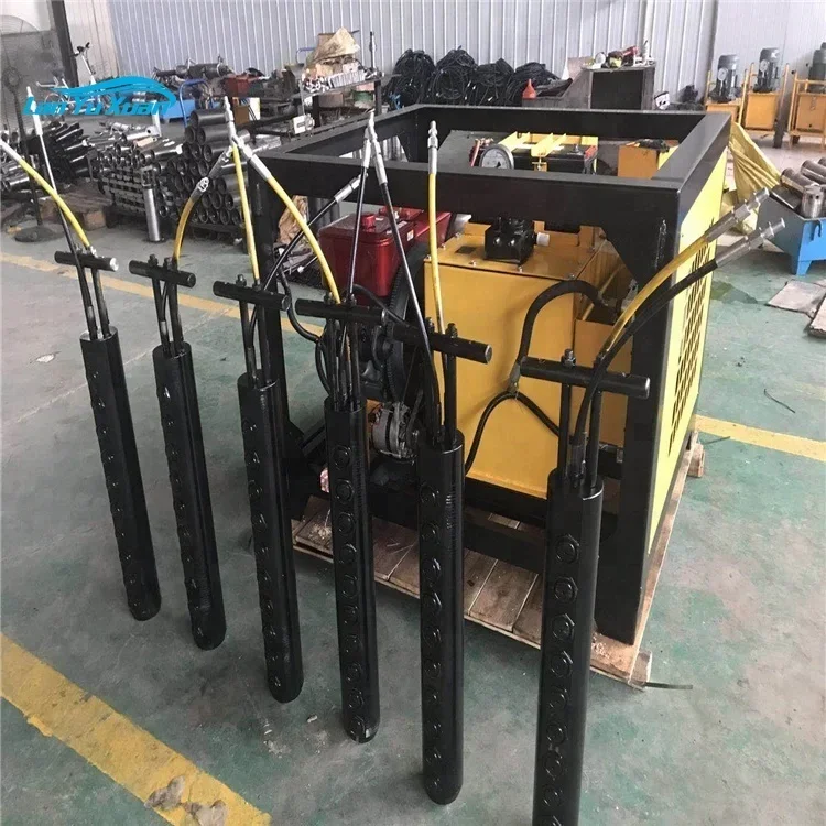 Professional rock breaking machine  rock splitter splitting rod